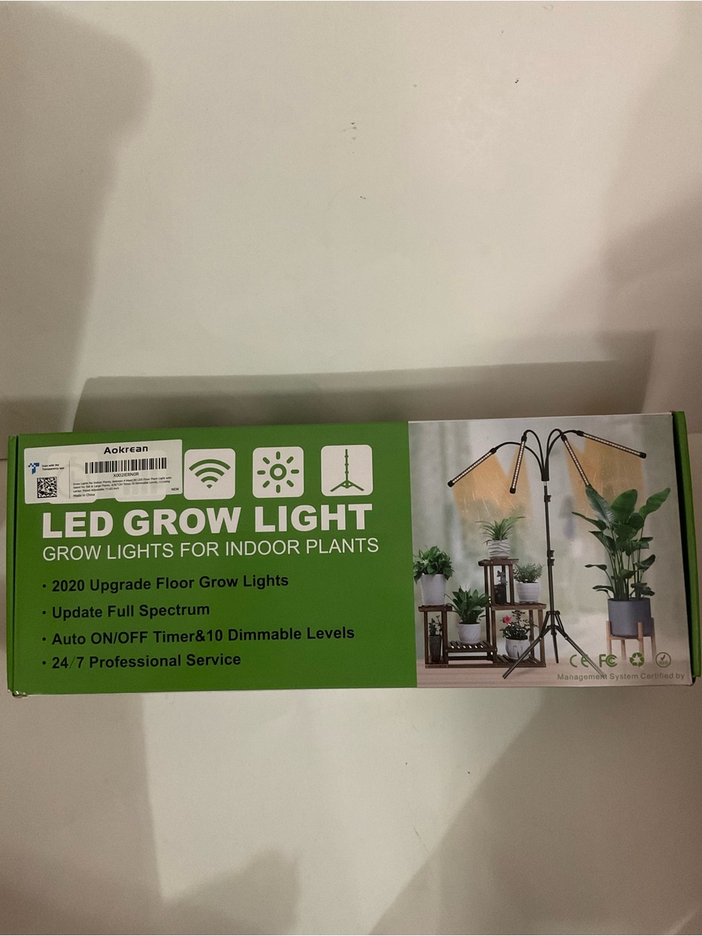 LED Grow Light for Indoor Plants - Green